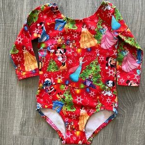 Raising Wilds Disney Princess Christmas Long Sleeve Leo